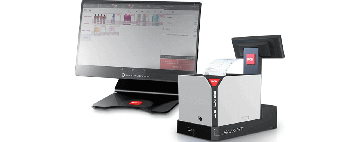 REGISTRATORE DI CASSA TELEMATICO RCH PRINT RT SMART CAMF VENDITA ED ASSISTENZA BRESCIA 